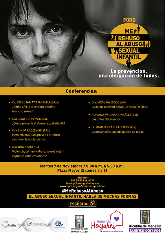 Foro 'Me rehúso al abuso sexual infantil'