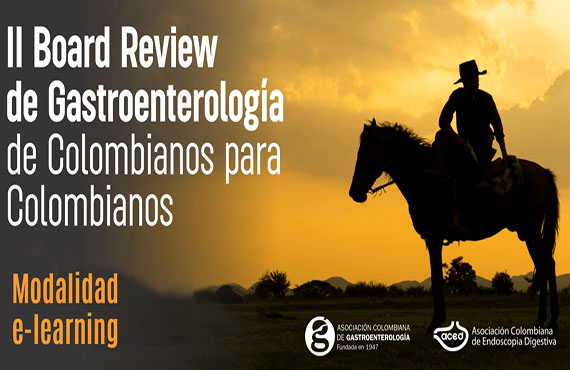 Curso gratuito 'II Board Review de Gastroenterología de Colombianos', online