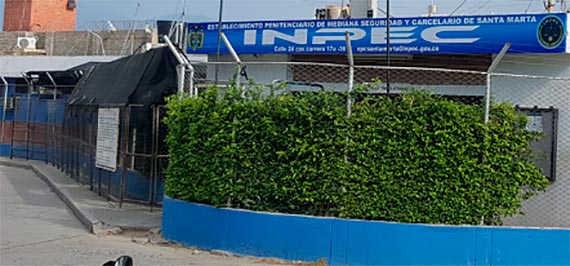 Brote de tuberculosis en centro penitenciario de Santa Marta