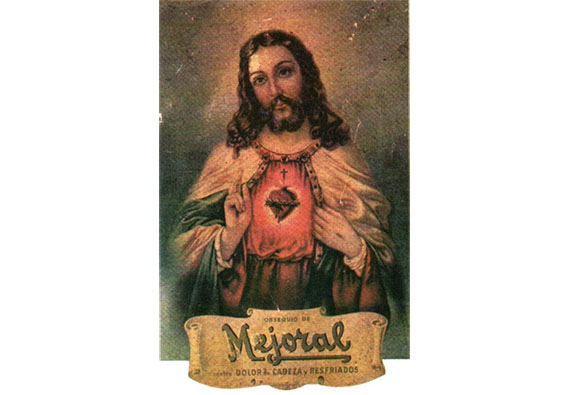 Carteles publicitarios, aspirina, cafeina, religión y II Guerra Mundial