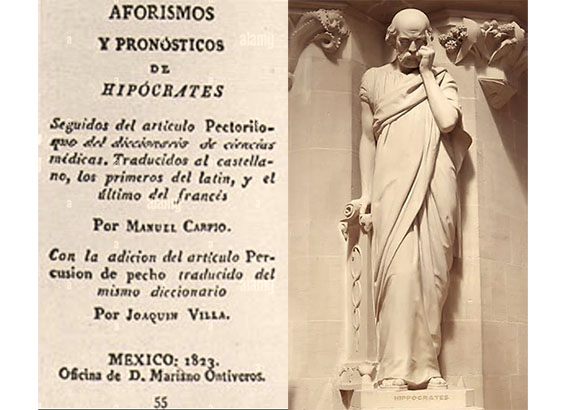 El "pronóstico" hipocrático, el futuro de la enfermedad
