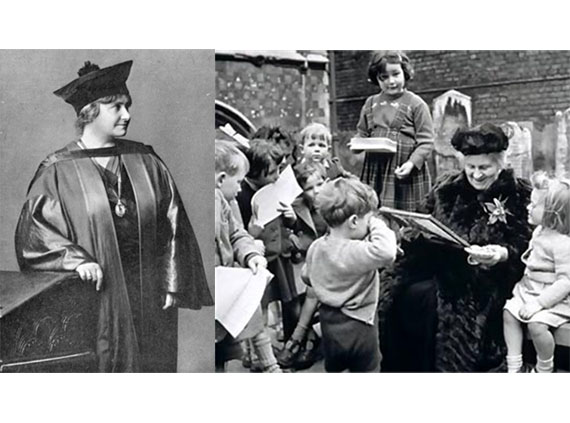 María Montessori, médica y pedagoga italiana