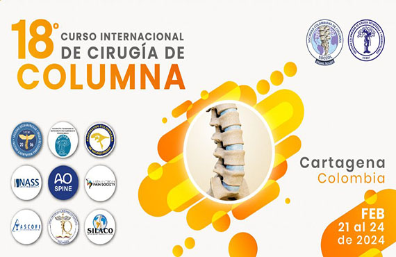 'XVIII Curso internacional de cirugía de columna', presencial