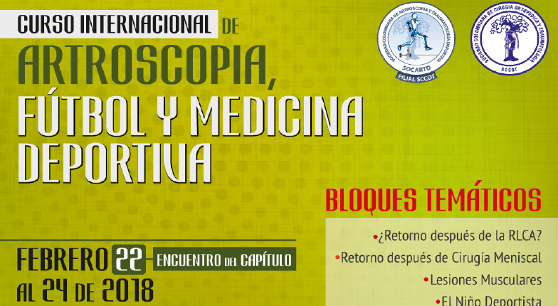 Curso Internacional de Artroscopia, Fútbol y Medicina Deportiva