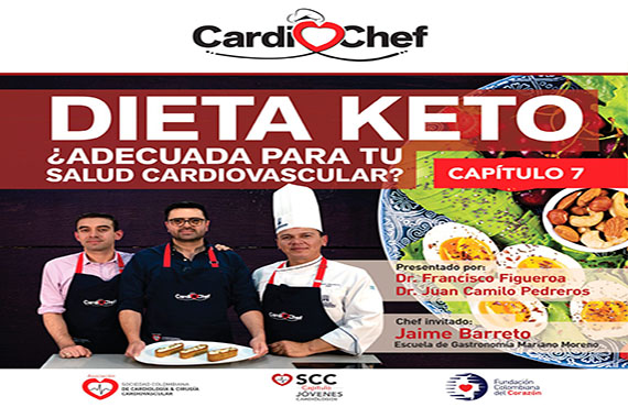 'Dieta Keto ¿Adecuada para tu salud cardiovascular', gratuito y virtual