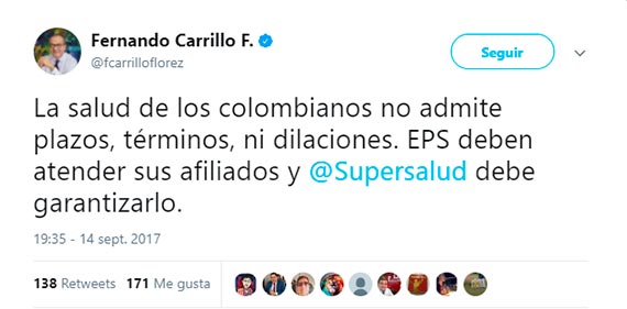 Supersalud se niega y Procuraduría insiste en intervenir Medimás