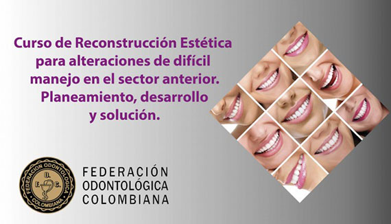 Curso teórico-práctico de reconstrucción estética para alteraciones de difícil manejo en el sector anterior