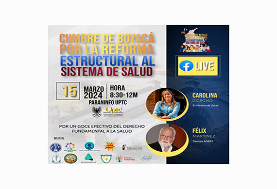 Cumbre de Boyacá por la Reforma Estructural al Sistema de Salud