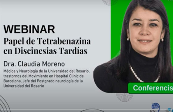 Webinar gratuito 'Papel de tetrabenazina en discinesias tardías'