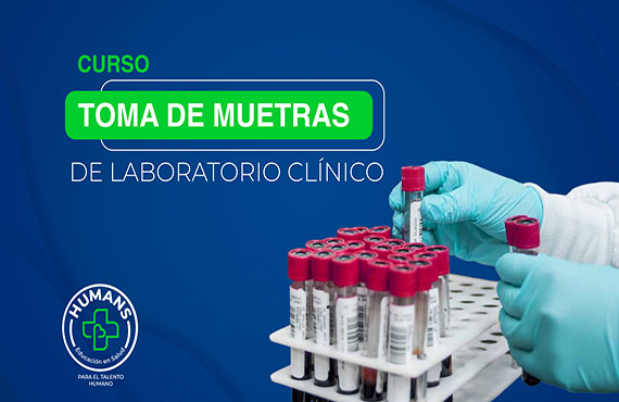 'Toma de muestras de laboratorio clínico' , virtual