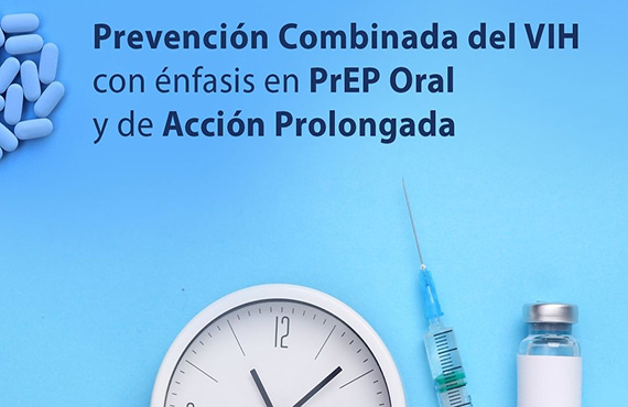 'Prevención Combinada del VIH con énfasis en PrEP Oral y de Acción Prolongada', virtual y gratuito