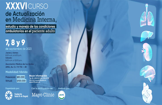'XXXVI curso de actualización en medicina interna', presencial