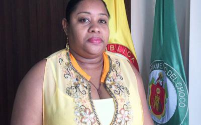 Yubely Minotta se posesiona como nueva secretaria de Salud del Chocó