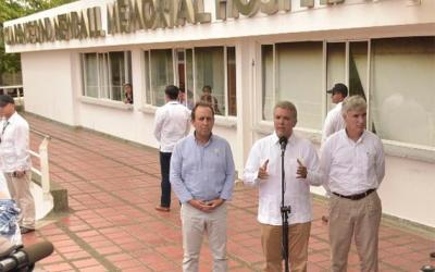 Anuncian medidas ante la situación del hospital de San Andrés, 'Clarence Lynd Newball Memorial'