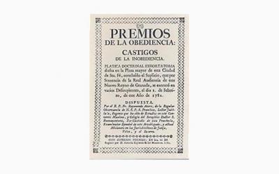 Juan Bautista de Vargas, el primer médico graduado en la Nueva Granada - Cátedra