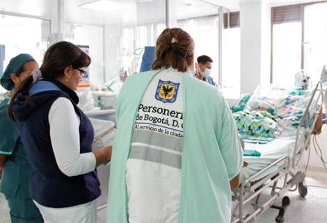 Personería de Bogotá denuncia la situación del Hospital El Tunal