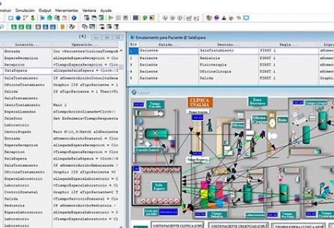 Estudiantes de la Universidad Nacional diseñan una herramienta de simulación de una clínica