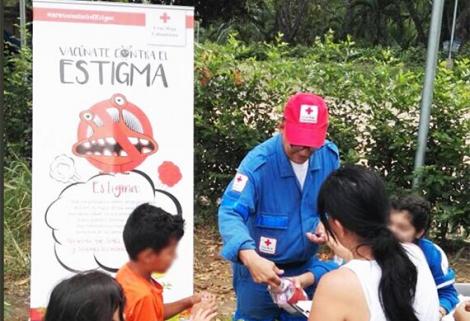 'Vacúnate contra el Estigma y la Discriminación', nueva campaña de la Cruz Roja Colombiana