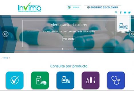Nueva herramienta del INVIMA para consulta de alertas sanitarias e informes de seguridad