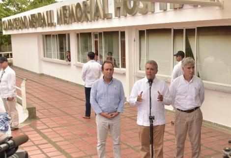 Anuncian medidas ante la situación del hospital de San Andrés, 'Clarence Lynd Newball Memorial'