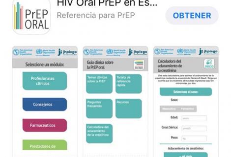 Nueva aplicación de la OMS facilita la implementación de la píldora que puede prevenir el VIH (PrEP) en América Latina