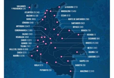 En apenas el último día se confirmaron 3.843 casos en el país y fallecieron 157 personas por esta causa.