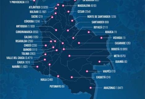 En el último reporte diario MinSalud confirmó un nuevo máximo diario de 49 personas fallecidas.