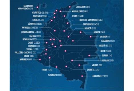 El nuevo total de casos confirmados por MinSalud en Colombia es de 159.898 y 5.652 muertes.