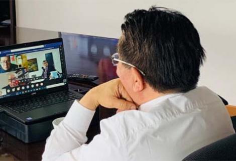 Tras participar en una mesa de trabajo con tres de las centrales obreras: CUT, CTC y CGT.