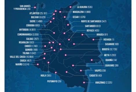 El nuevo total de casos confirmados por MinSalud es de 106.101 y 3.641 muertes.