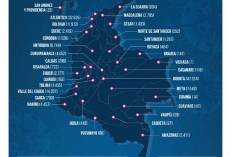 El nuevo total de casos confirmados por MinSalud es de 145.362 y 5.119 muertes.