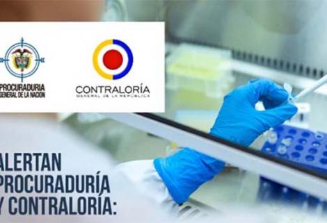 La Procuraduría General de la Nación y la Contraloría General de la República señalan que continúan las fallas en el proceso de toma, embalaje, rotulación, transporte y envío de las muestras.