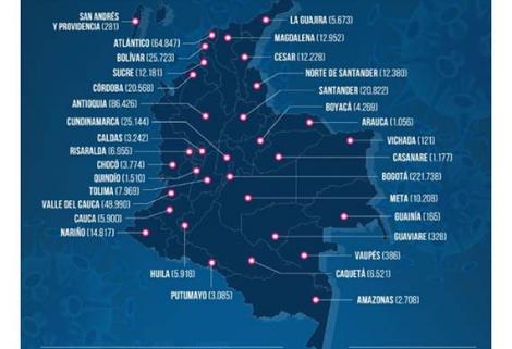 Manteniéndose como el sexto país con más casos registrados del mundo.