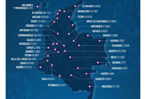 Manteniéndose como el sexto país con más casos registrados del mundo.